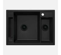 Deante Magnetic lavello in granito 69x50 cm nero ZRM_N503