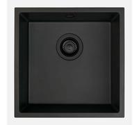 Lavello 1 vasca sottotop Idrostile Colón 440x200 mm nero Nero