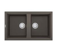 Lavello 2 vasche (86x51cm) BEST 450 Dove grey Opaco LKB45093