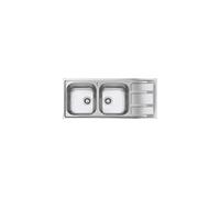 Foster Lavello 1972062 FM 2 vasche SX + SC Inox