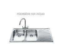 Smeg SP116D lavello Lavello ad incasso Rettangolare Acciaio inox