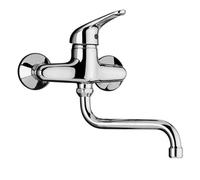 LAVELLO A MURO MONOCOMANDO CRETA 100 PAINI