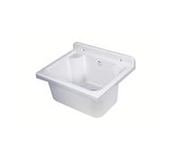 Negrari Pilozzi Lavatoio A Muro 42x34 In Resina Bianco Codice Prod: 2051d/scat