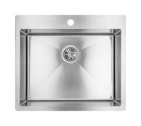 Laveo Marmara lavello in acciaio 59x51 cm SAM010T