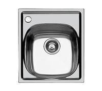 Foster 1144 062 1144062 Lavello incasso cm 44 - acciaio spazzolato 1 vasca - foro miscelatore sx