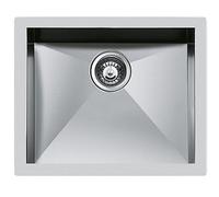 Foster Lavello a una vasca 1215 050 finitura acciaio inox da 56.4x46.4 cm