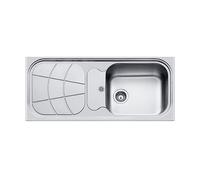 Foster Lavello Big Bowl 116 1 vasca gocciolatoio sinistro Acciaio inox 116x50 cm – 1513 201