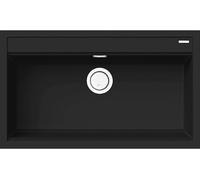 Lavello Elleci Incasso Cucina 1 Vasca 86x51 Best 360 Nero LGB36040