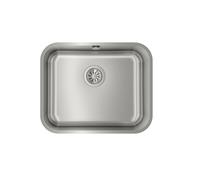 TEKA BE 50.40 Max - Lavello sotto piano di lavoro, Lavello a 1 seno sotto piano di lavoro, Lavello 60 cm, Profondità 20 cm, Lavello in acciaio inox