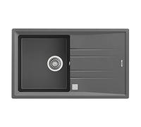 Lavello a Una Vasca Teka Stone 50BTG Grigio
