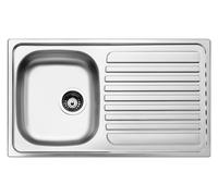 APELL OH791ILPC LAVELLO PRELUCIDO 790x500 mm GOCCIOLATOIO SINISTRO INOX