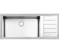 Apell LNPG1161IRBC Lavello semifilo 1 vasca + gocciolatoio dx cm. 116x50 - inox spazzolato