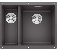 Lavello BLANCO Subline 340/160-U SILGRANIT grigio sottotop cucina 60cm