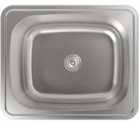 Lavello CATA CSS 60-1 Acciaio Inox Vasca 50,9x40,9cm Prof.15cm