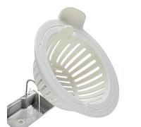 Lavello catcher alimentare - maglia di scarico in acciaio, trappola anti -ostruzione | Strumento di raccolta dei residui di drenaggio della cucina, separatore di rifiuti alimentari per overlow con des