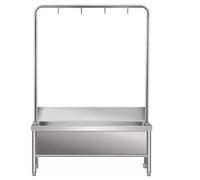 Lavello commerciale della zazzera del pavimento, vasca utile dell'acciaio inossidabile per la cucina, il ristorante e la pulizia del garage