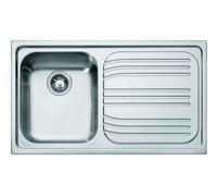 Lavello Cucina 1 Vasca da Incasso Gocciolatoio Dx 86 cm Acciaio - RRX611 Franke