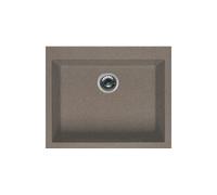 Lavello Cucina 1 Vasca eff. Fragranite ELLECI 57cm Granitek LGQ10543 Quadra 105