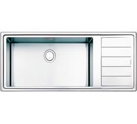 Lavello Cucina 1 Vasca Incasso Acciaio Inox Apell 116 cm LNPG116 1ILBC