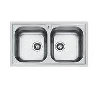 Lavello Cucina 2 Vasche 860x500 mm - 1974 960 FM Marine