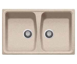 Lavello Cucina 2 Vasche eff. Fragranite Plados 79 cm Avena Spazio SP0792UG94