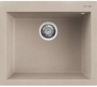 Lavello Cucina Granitek 1 Vasca 57x50 Cm Avena Quadra 105 Elleci LGQ10551