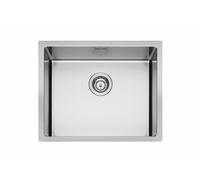 Lavello Cucina Monovasca 54 x 44 cm con Tripla Installazione Filotop e Incasso