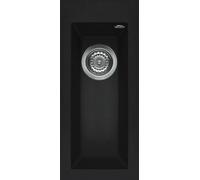 Lavello Cucina Monovasca Elleci Quadra 50 LKQ05086M 23x50 Black Nero AssolutoK86
