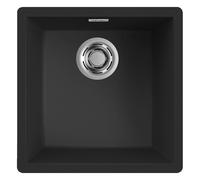 Lavello Cucina Monovasca Elleci Zen 102 LKZ10286M 45,6x45,6 BlackNeroAssolutoK86
