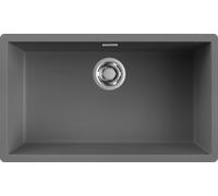 Lavello Cucina Monovasca Elleci Zen 130 LKZ13099M 75,6x45,6 Grigio Dark Grey K99