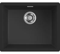 Lavello Cucina Monovasca Elleci Zen105 LKZ10586M 55,6x45,6 BlackNeroAssoluto K86