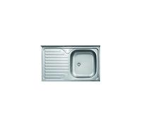 Lavello Cucina Incasso Acciaio Inox 43,5x76cm 1 vasca DX, MabelOnline