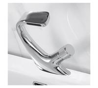 Lavello da Bagno a Cascata Set con Pop -up drening browper vanità Miscelatore Bacino Nichel Spazzolato, Rubinetto della Cucina