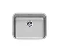 FOSTER Lavello Cucina 1 Vasca da Incasso Sottotop Larghezza 54 cm Materiale Acciaio Inox AISI 304 Finitura Spazzolata - 1850 850