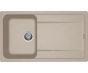 Lavello da Cucina 1 Vasca + Gocciolatoio ad Incasso 86X50 cm in Fragranite Model