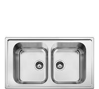 Smeg LPR862 lavello Lavello ad incasso Rettangolare Acciaio inox
