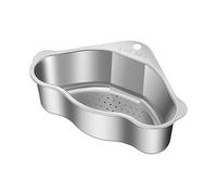 Lavello da cucina - cestello di drenaggio in acciaio inossidabile resistente, trappola per alimenti a maglia fine | Cesto angolare per lo smaltimento dei rifiuti, Pulizia 'utilità del buander