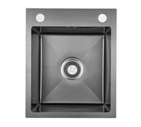 Lavello Da Cucina Da Appoggio Di Piccole Dimensioni In Acciaio Inossidabile 304 Con Una Sola Vasca Per Lavare Le Verdure E Lavare I Piatti(32 * 32cm)