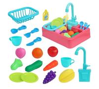 Lavello da cucina giocattolo - Lavabo funzionale gioco d'imitazione, gioco d'acqua educativo per 1-3 anni, interno esterno, asilo nido materno