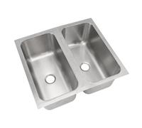 Lavello da cucina in acciaio inox per camper con scarico da 40 mm, per barca, camper e camion