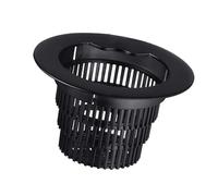 Lavello da cucina in plastica, filtro per lavello rotondo, anti-logging, filtro di scarico, filtro telescopico, facile da installare