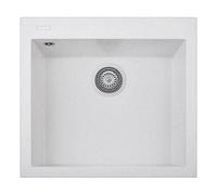 Lavello da cucina PLADOS ON5610 vasca singola Bianco Latte