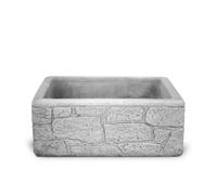 LAVELLO DA GIARDINO "LIPARI 50" GRIGIO, 50X40X20 CM - KAM