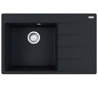 Lavello da incasso Franke Black Matt Fragranite gocciolatoio destro Centro...