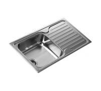 TEKA - Lavello da Incasso in Acciaio Inox con 1 Vasca Dimensioni 86 x 50 cm - SPEDIZIONE GRATUITA