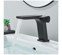 Lavello del S 1 Foro, in Cascata, Mixer Base di Bacino a Manico Singolo, lavandino della Nave, diffuso Compatibile con Bagno Si