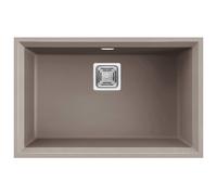 Lavello Elleci Incasso 1 vasca 69x43,8 Karisma 120 Sottotop Granitek Grigio Tortora LGK12043BSO