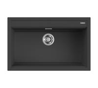 Lavello Elleci Incasso Cucina 1 Vasca 79x51 Best 130 Antracite LGB13059