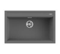 Lavello Elleci Incasso Cucina 1 Vasca 79x51 Best 130 Dark Grey LKB13099