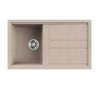 Lavello Elleci Incasso Cucina Best 1 Vasca LGB40051NA 86x51 Avena